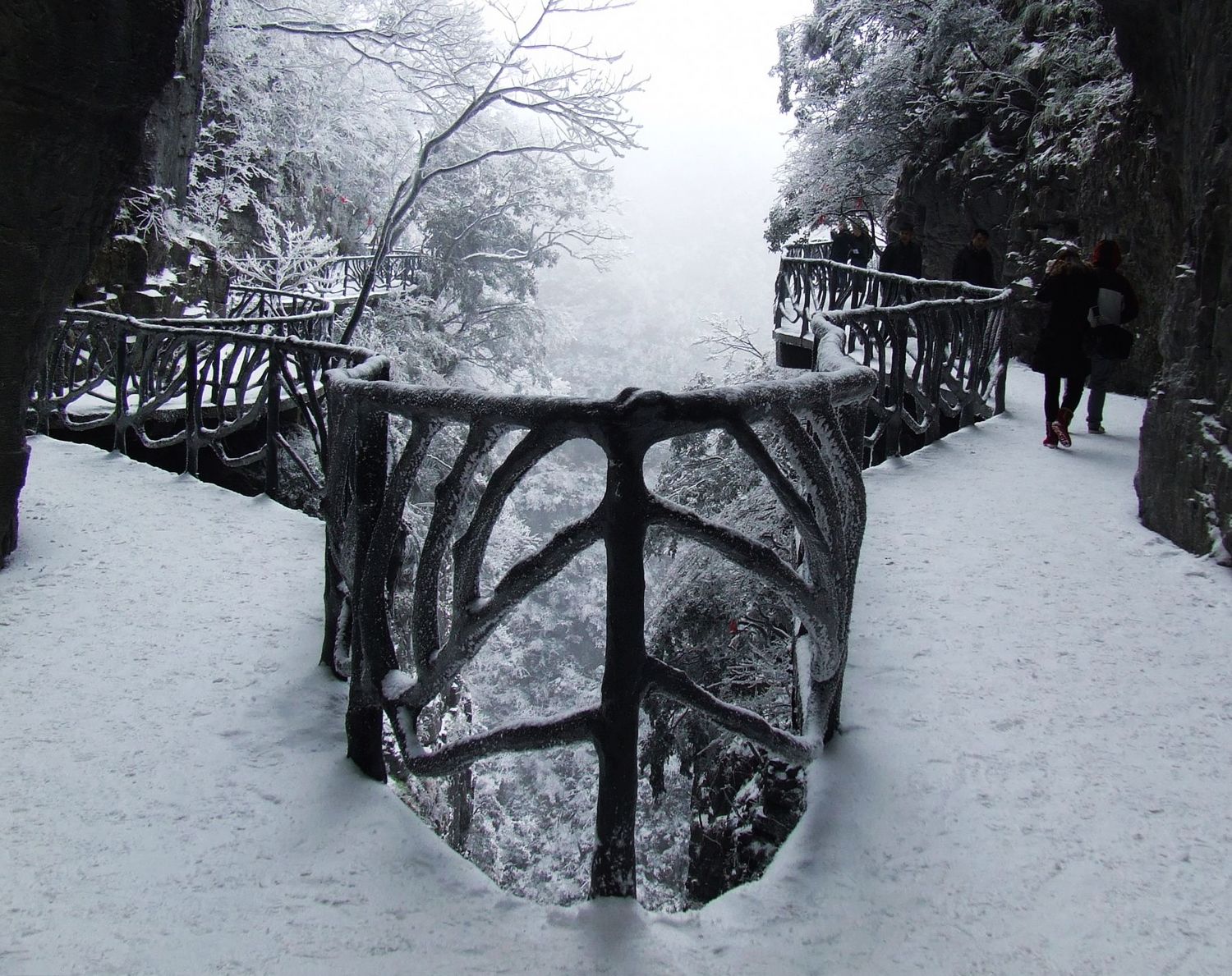 天门山雪景-10
