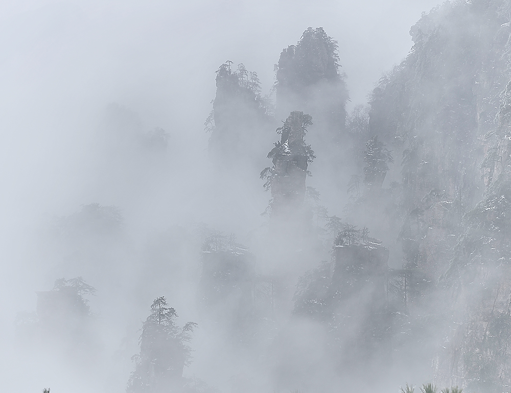 张家界雪