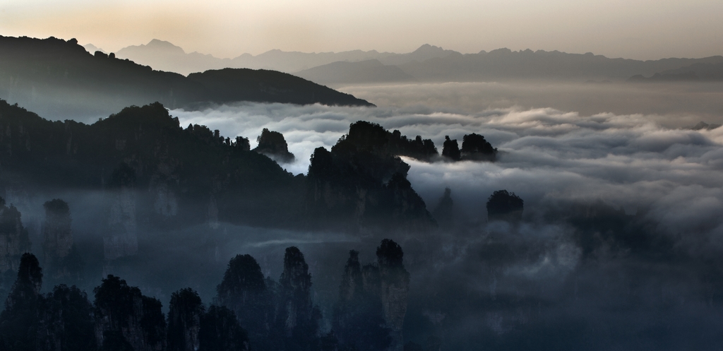 天子山风光