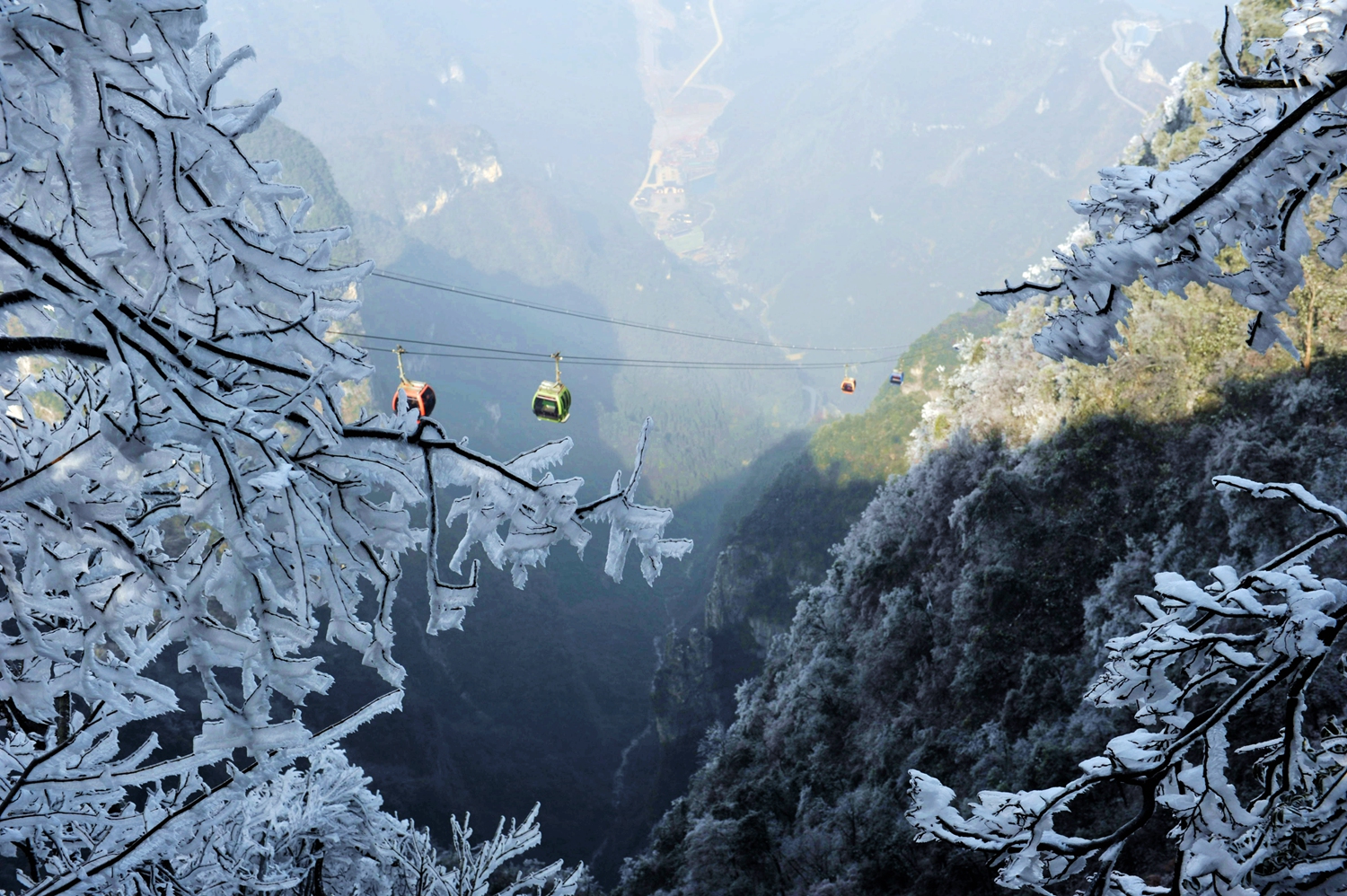 天门山雪景9