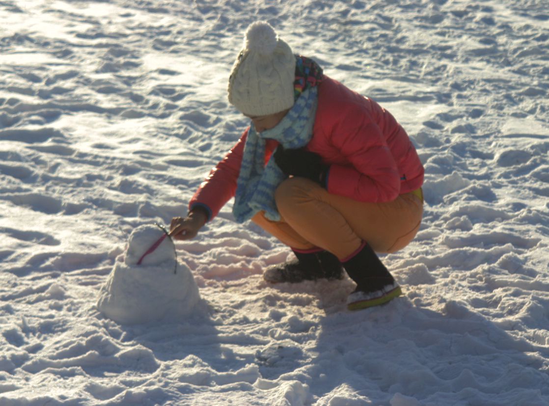 堆雪人