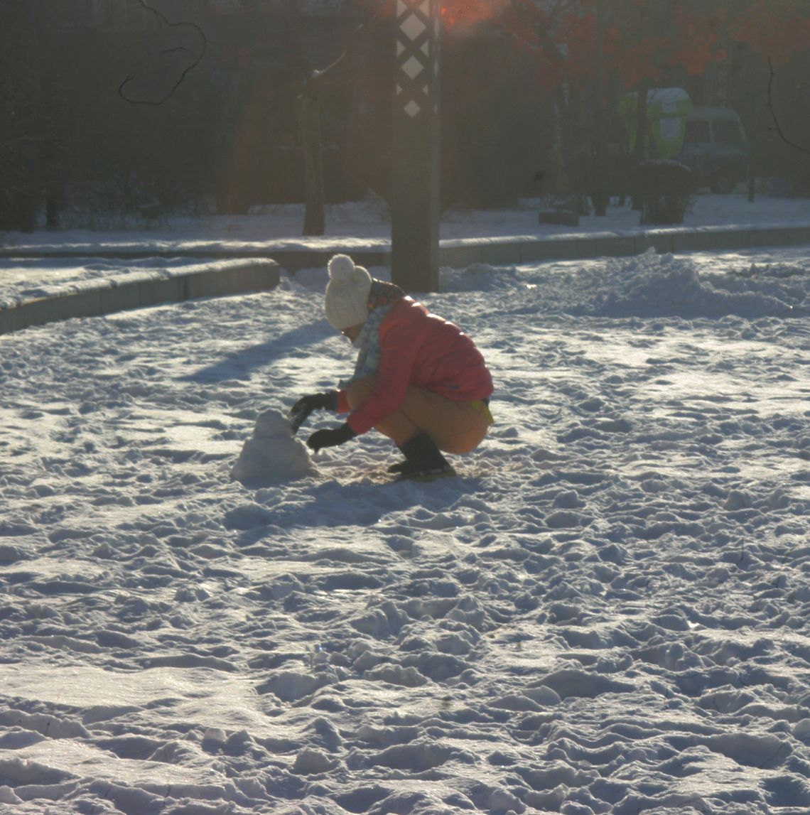 堆雪人