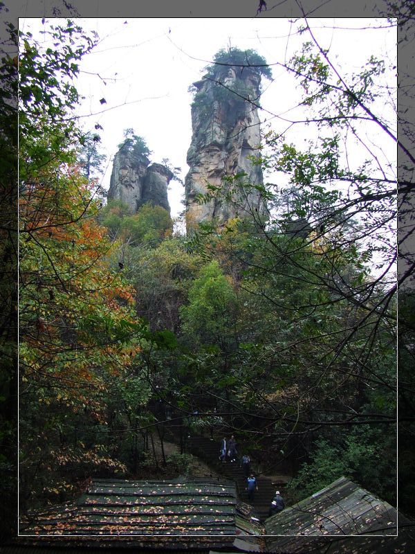 天子山风光