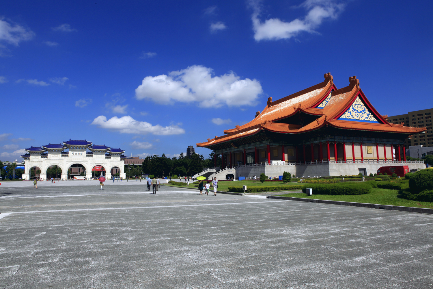 中国风光——台北自由广场