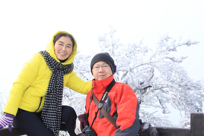 天门山赏雪