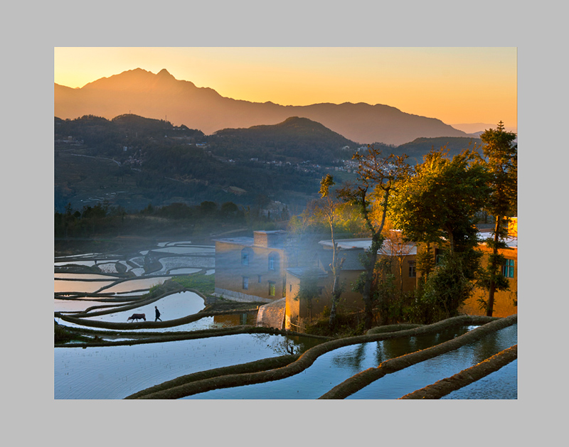 元阳--夕照山村