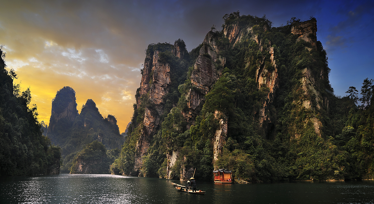 宝峰湖胜景