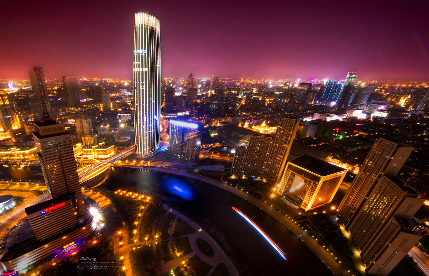 津门夜景倩影-1