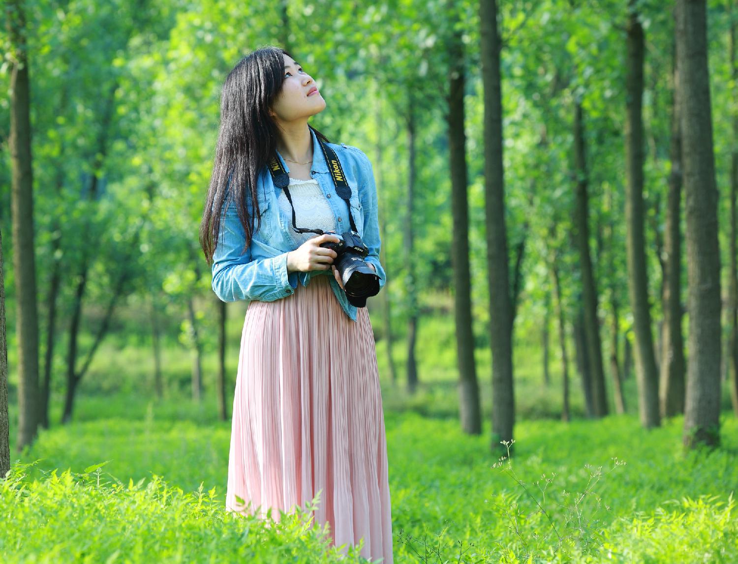 女摄影师