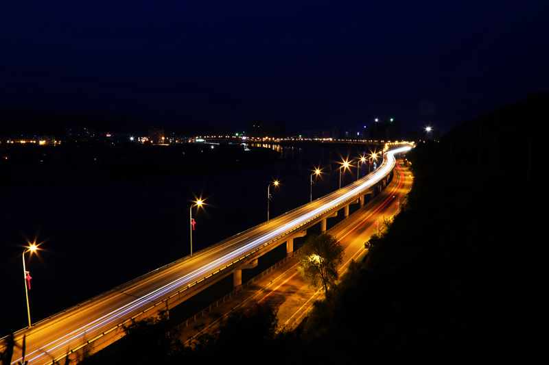 高架桥夜景  1