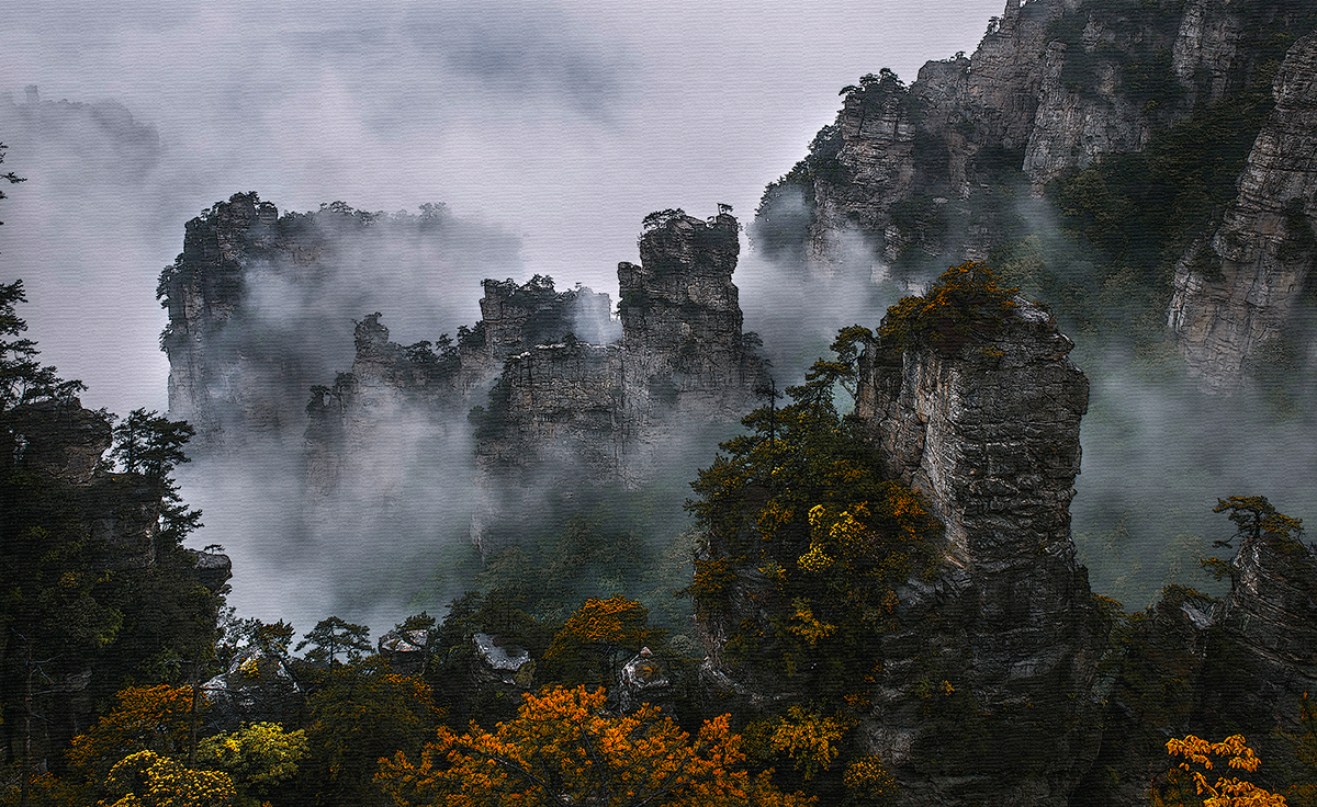 峰墙画韵