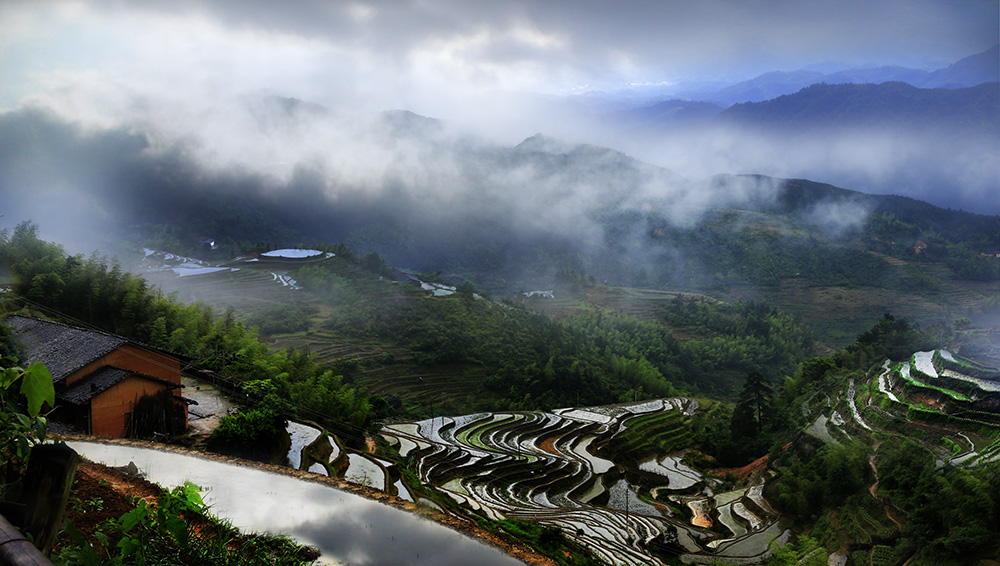 高山田园