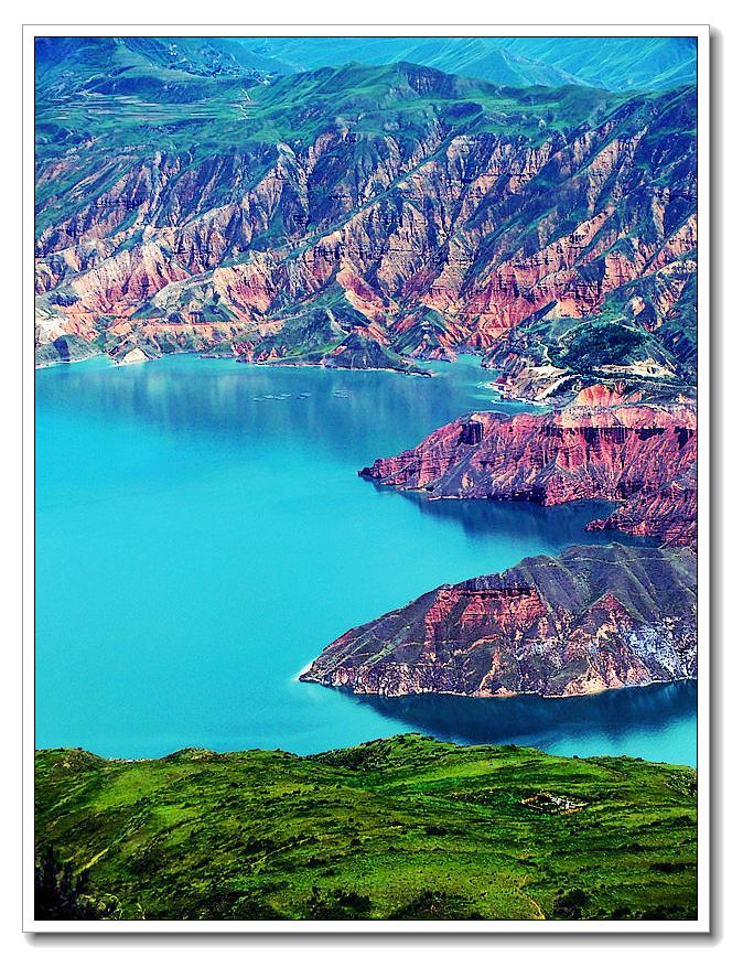 青海李家峡水库风光