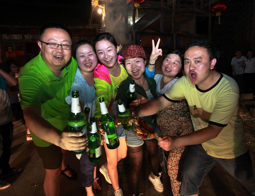 户外狂欢