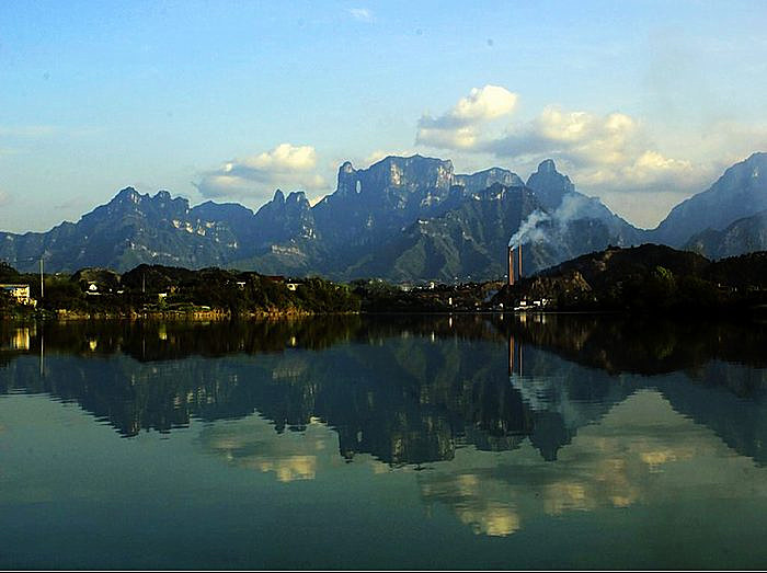 山水影