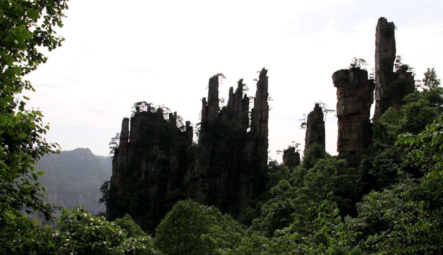 天子山风光