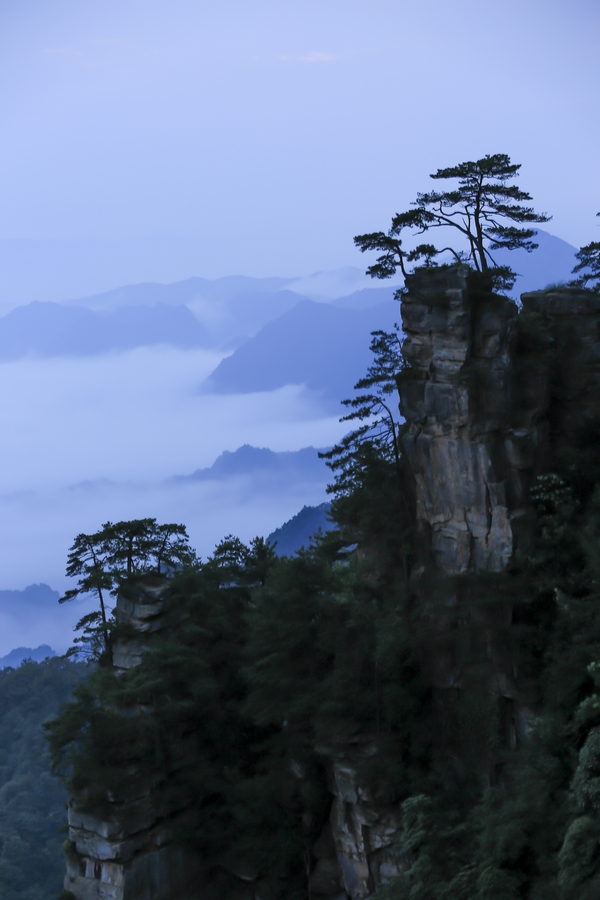 天子山风光