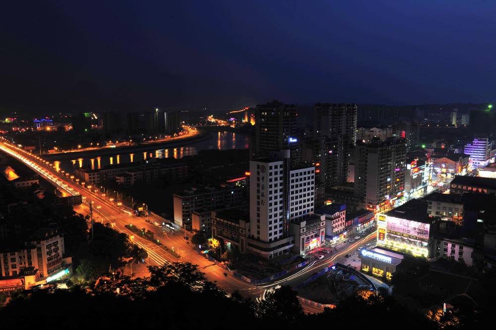 庸城夜景