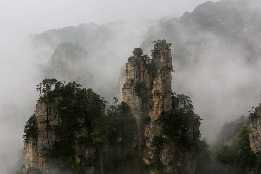 天子山风光