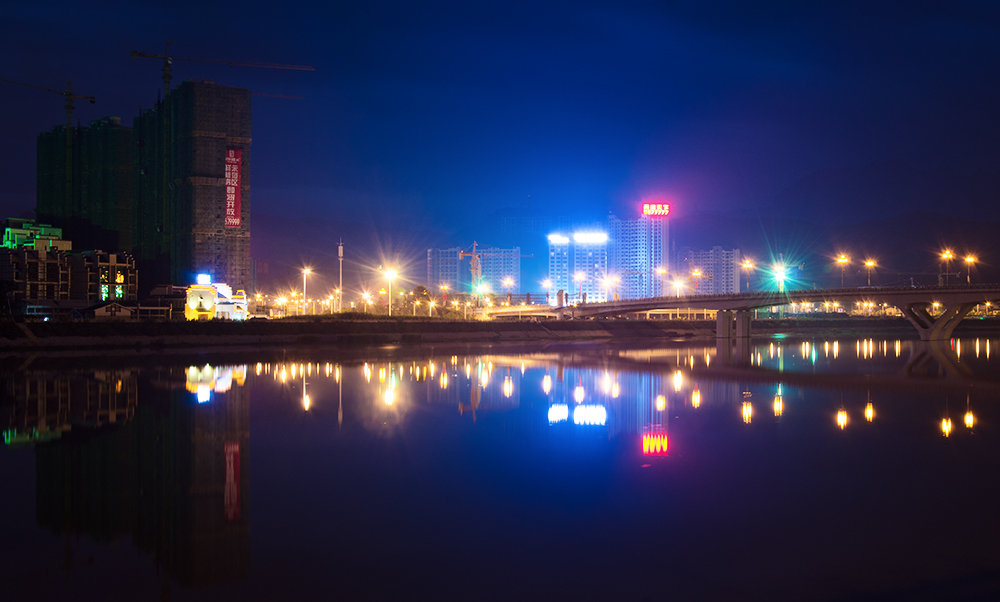 西溪坪夜色