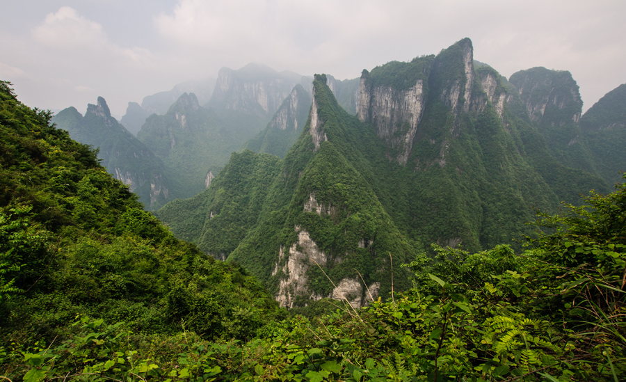 熊壁岩风光