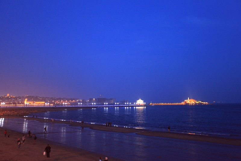 栈橋夜景
