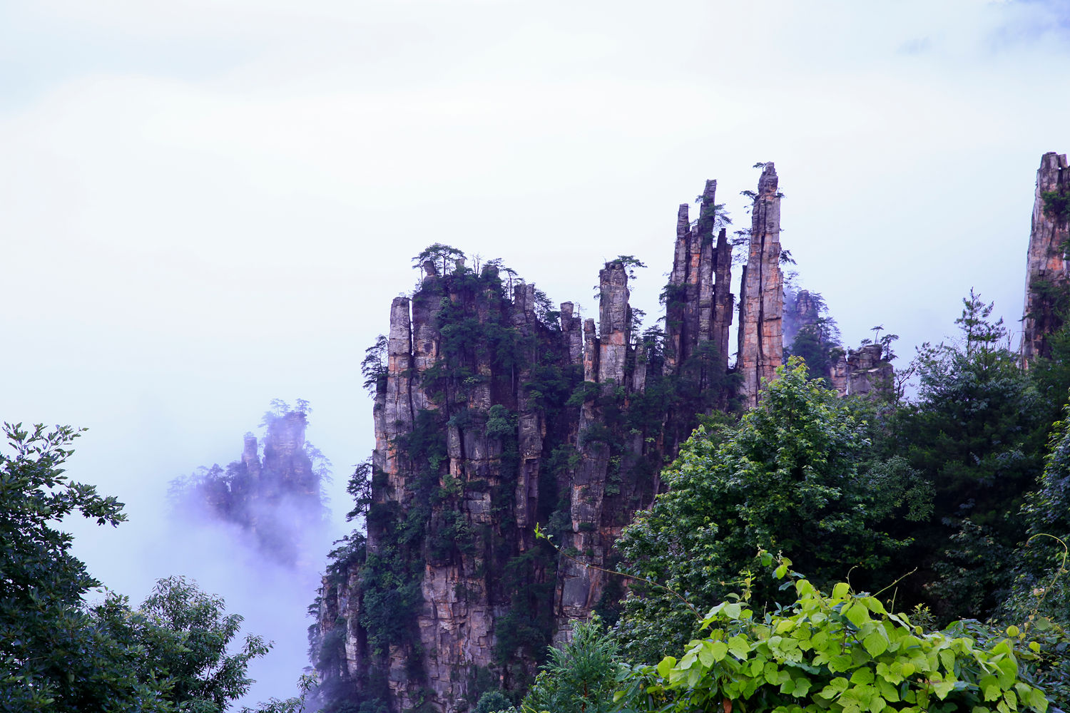天子山风光