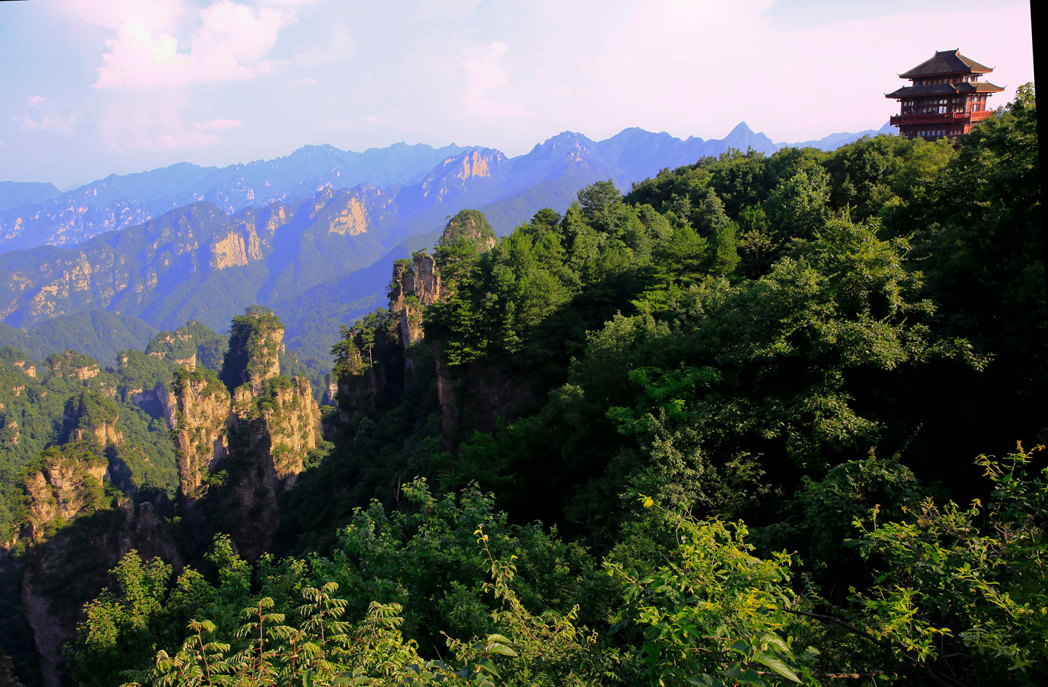 天子山风光