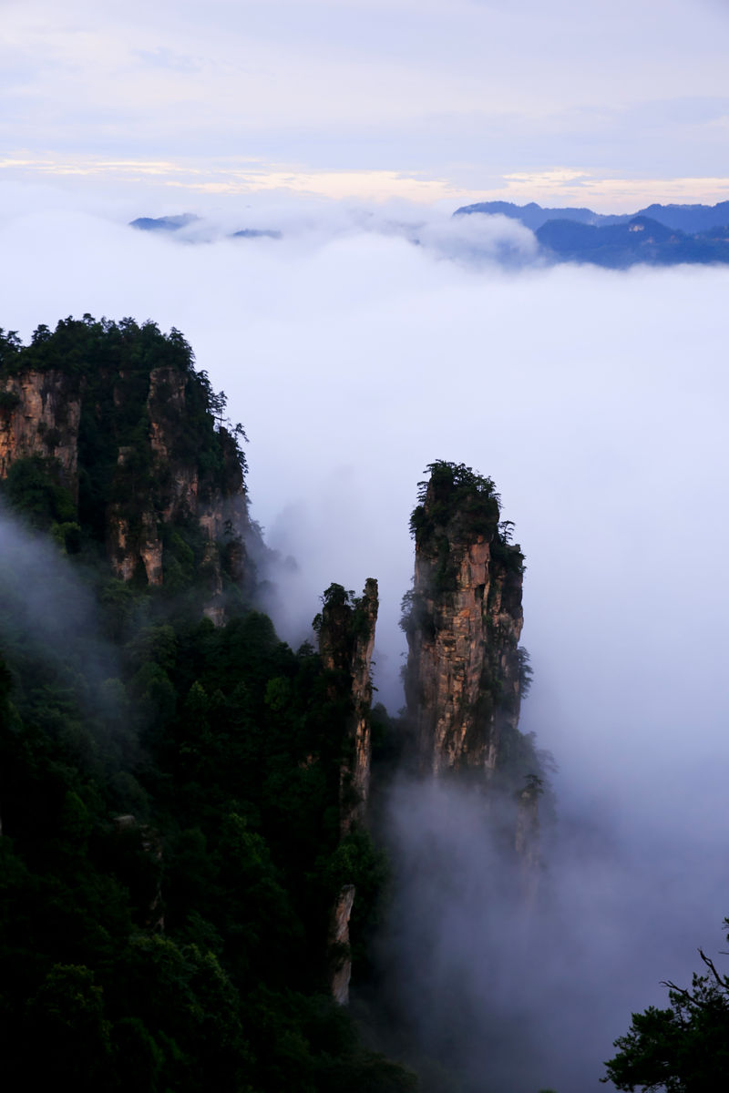 天子山风光
