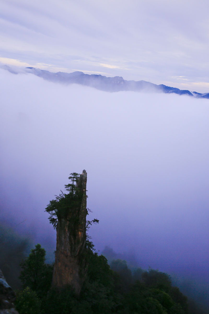天子山风光