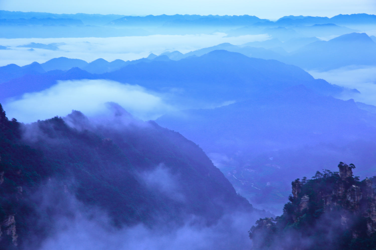 梦幻天子山