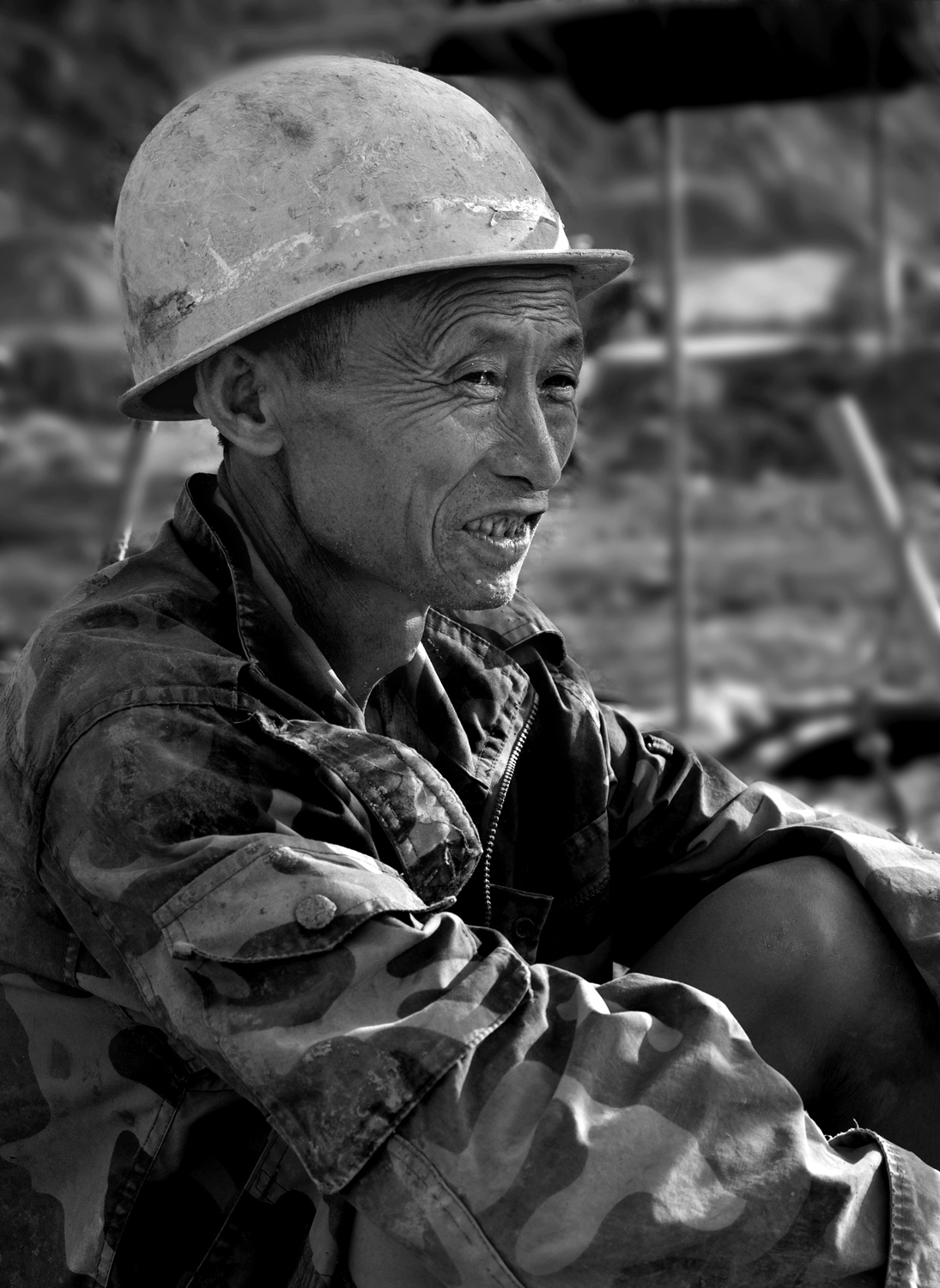 工地小憩