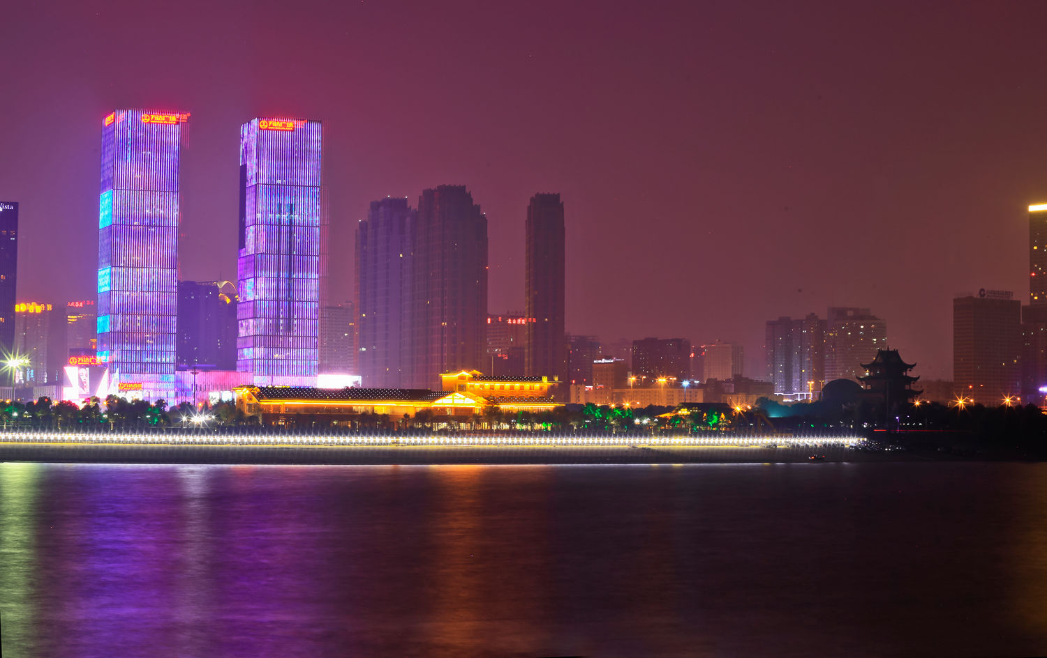 湘江夜色