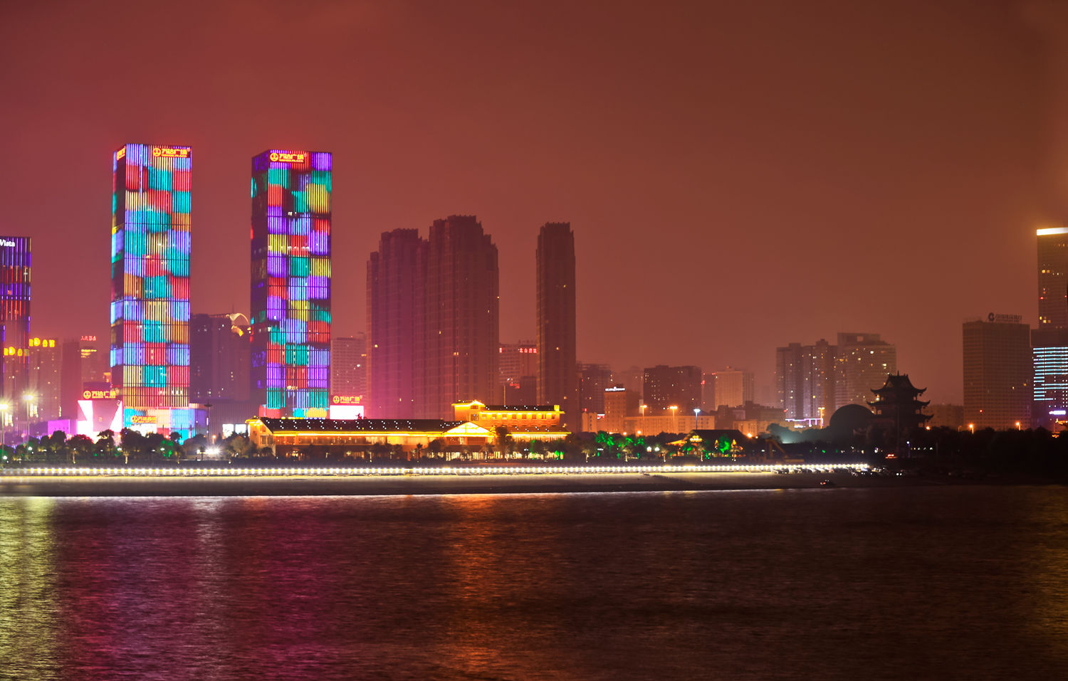 湘江夜色