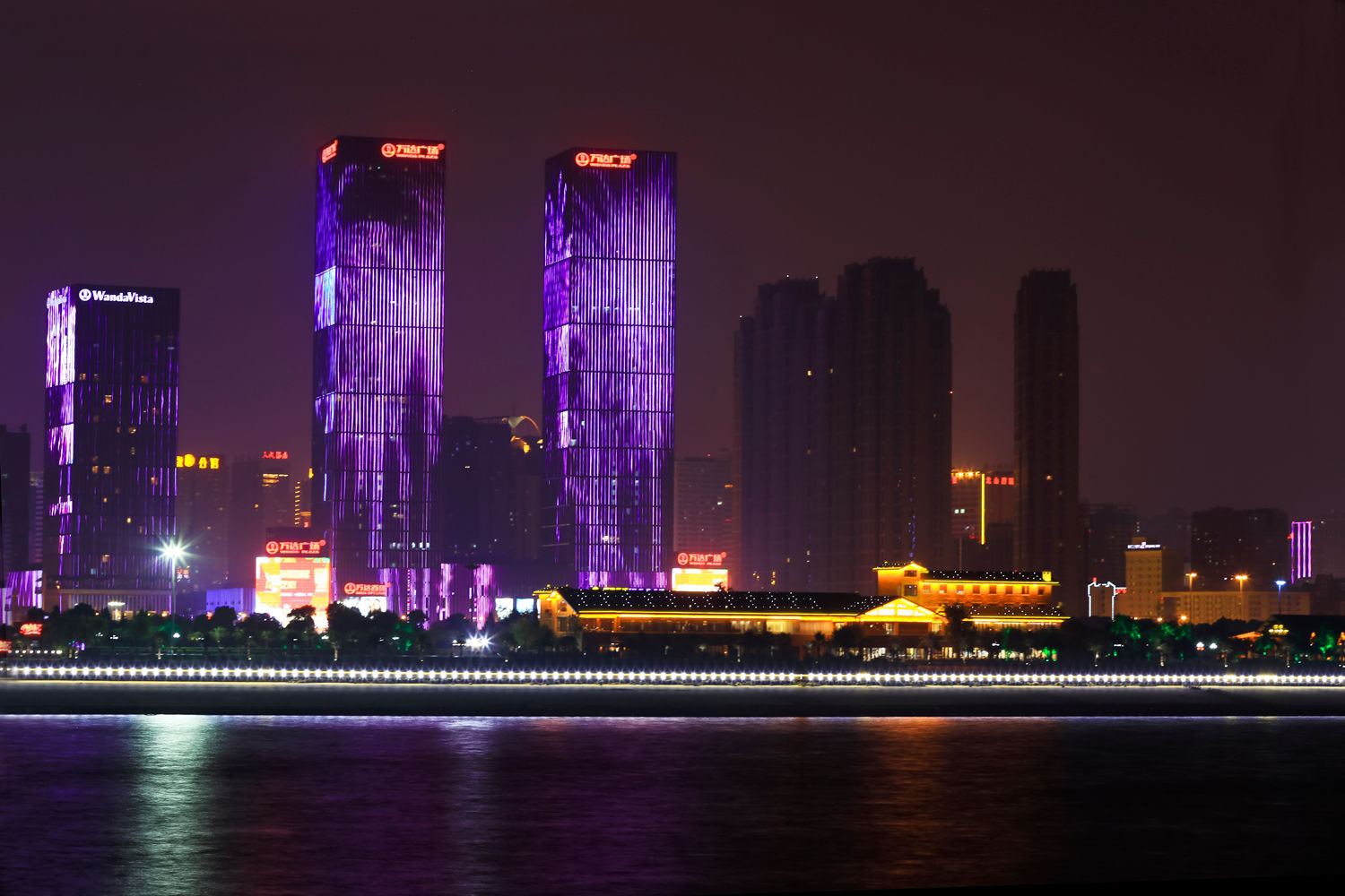 湘江夜色