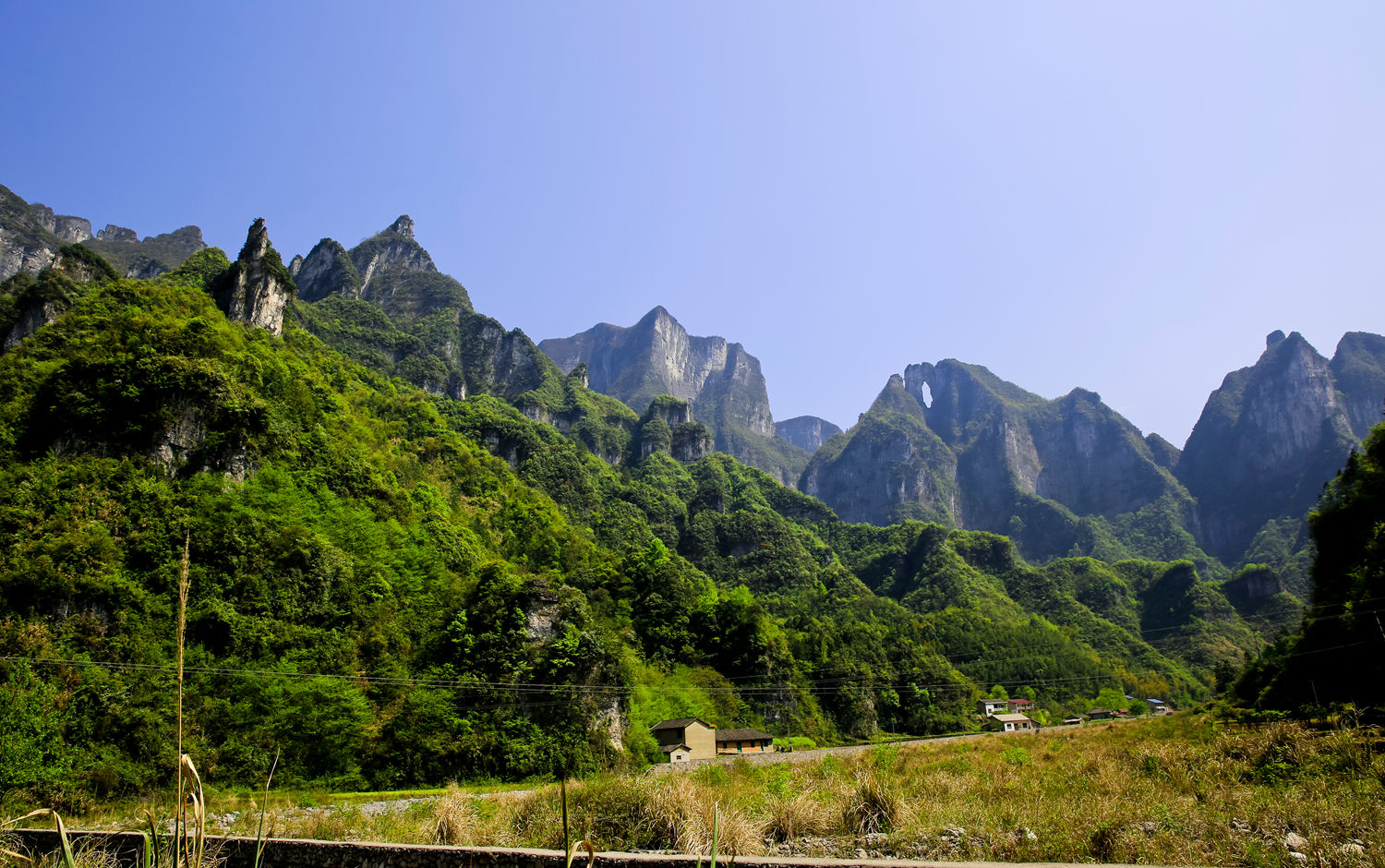 仙人溪小天门山