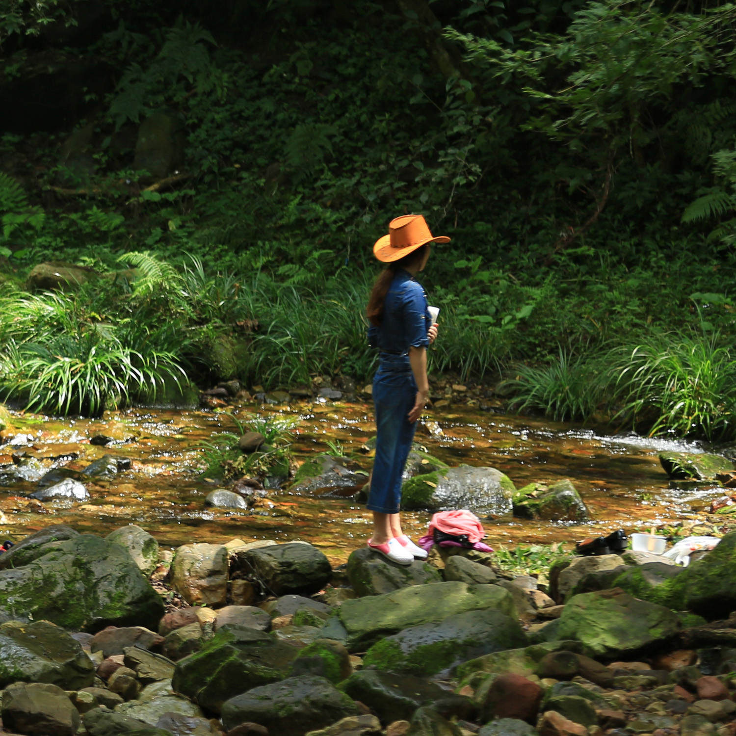 山青水秀映美