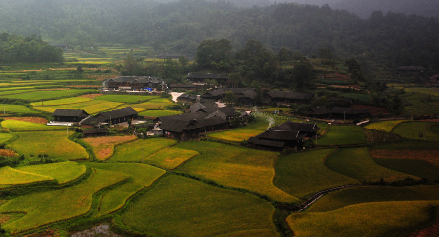 秋到石堰坪