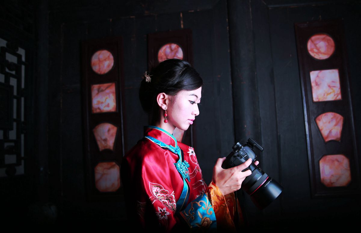 瞧