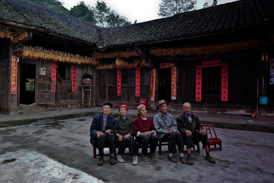我们和秋天合影