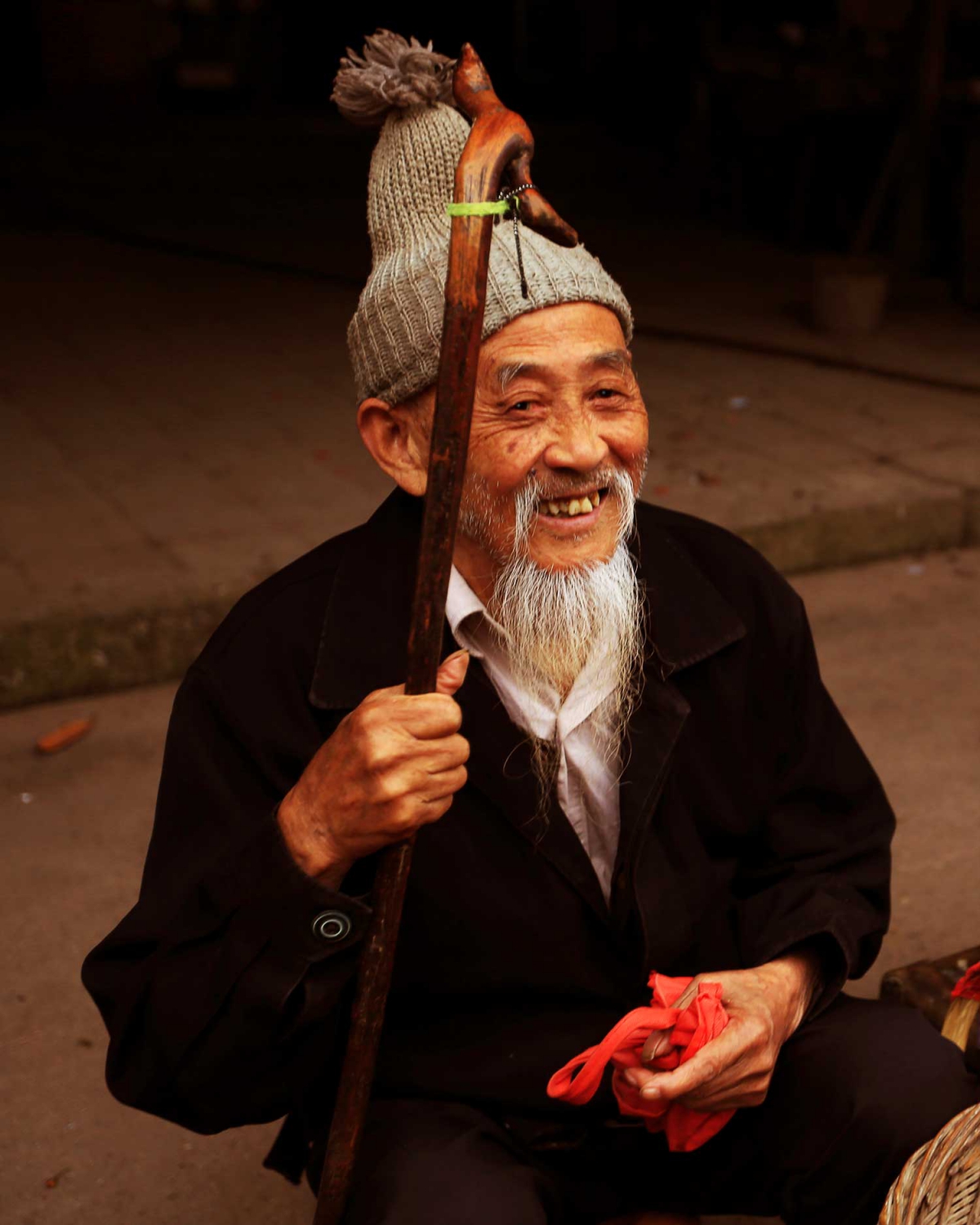 幸福老人