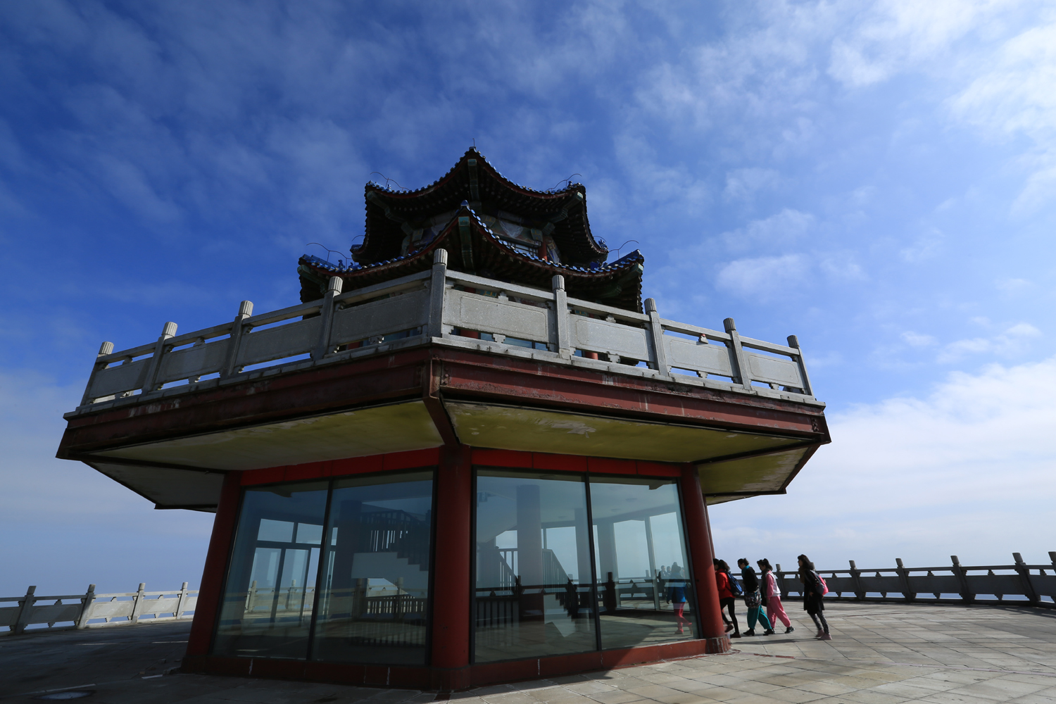云梦仙顶观景阁