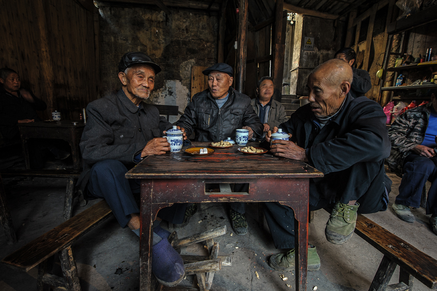 茶馆叙旧