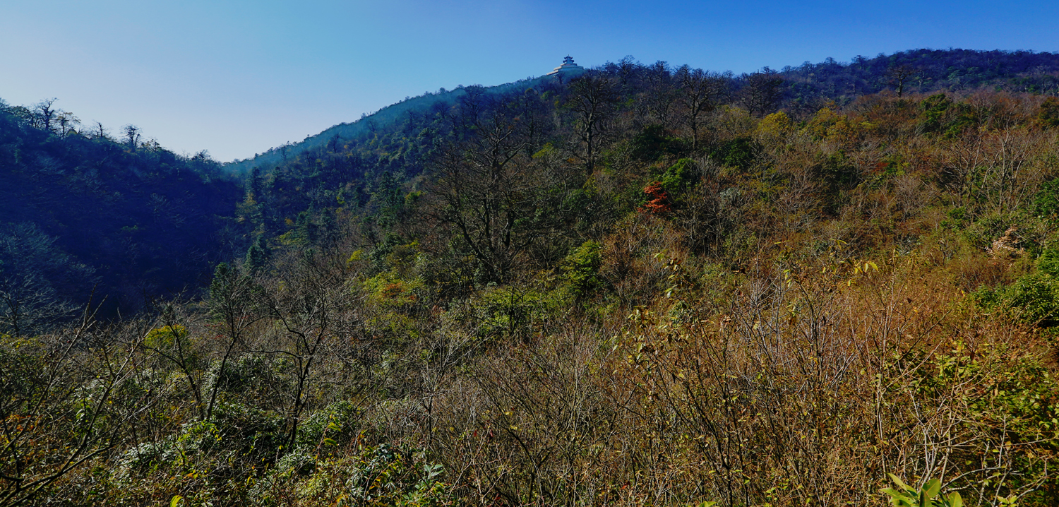 天门山秋色