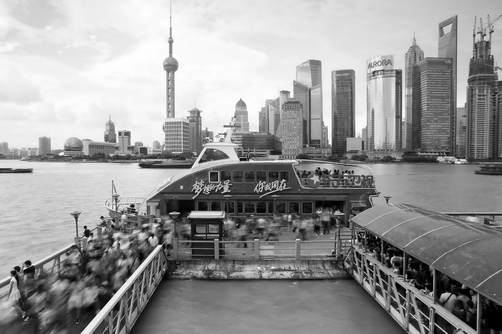 浦江游客