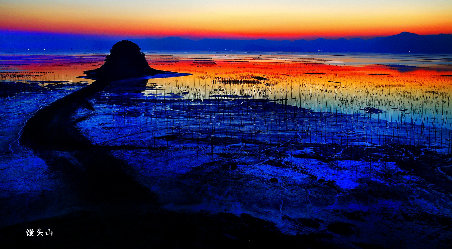 霞蒲晨光