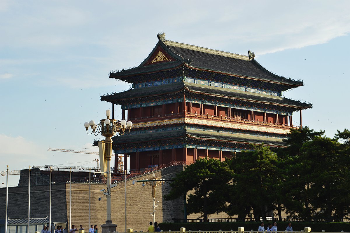 前门这样拍