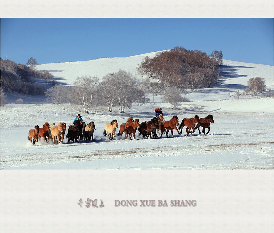 冬雪坝上