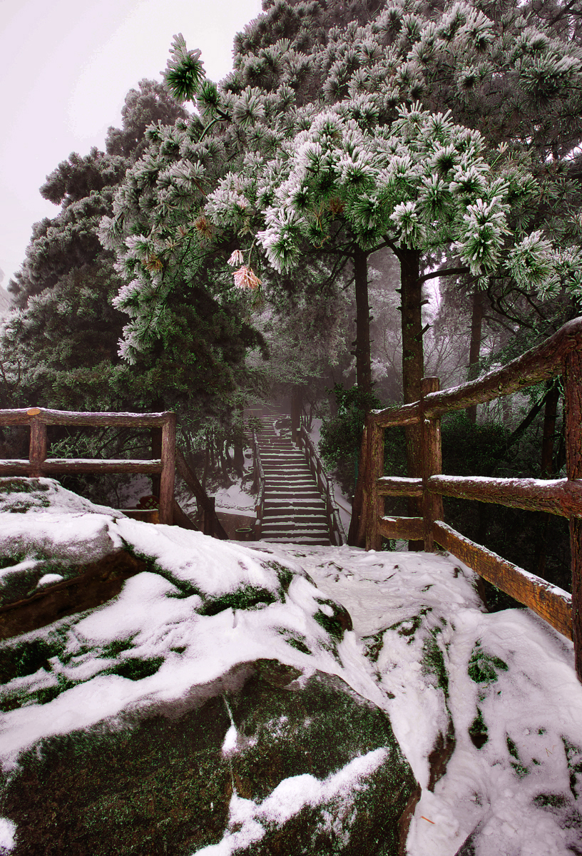 黄石寨初雪