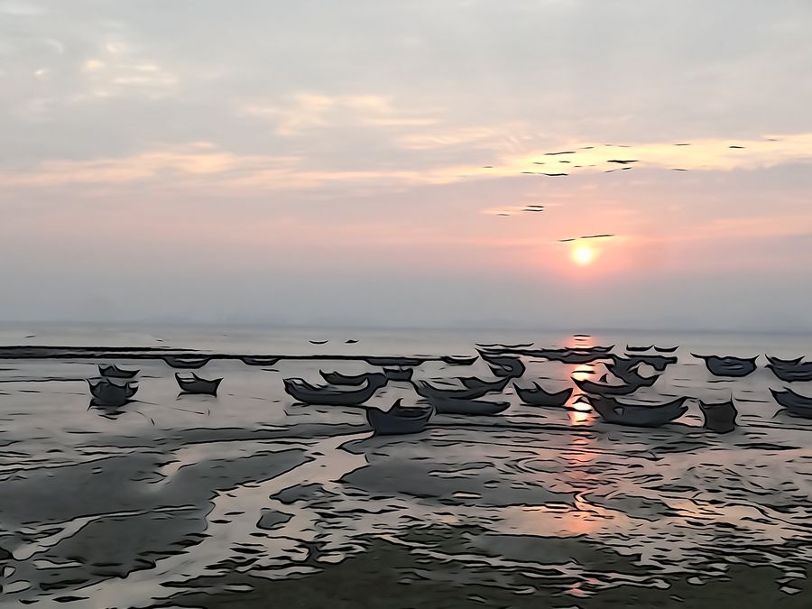 夕阳